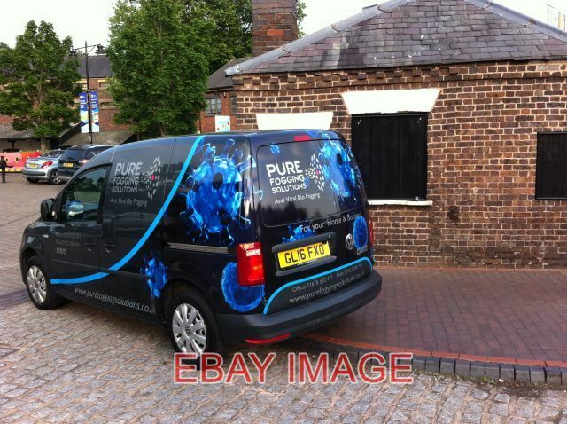 PHOTO  COVENTRY AN ANTI-VIRAL SPRAYING VAN PARKED BY THE HISTORIC WEIGHBRIDGE HO