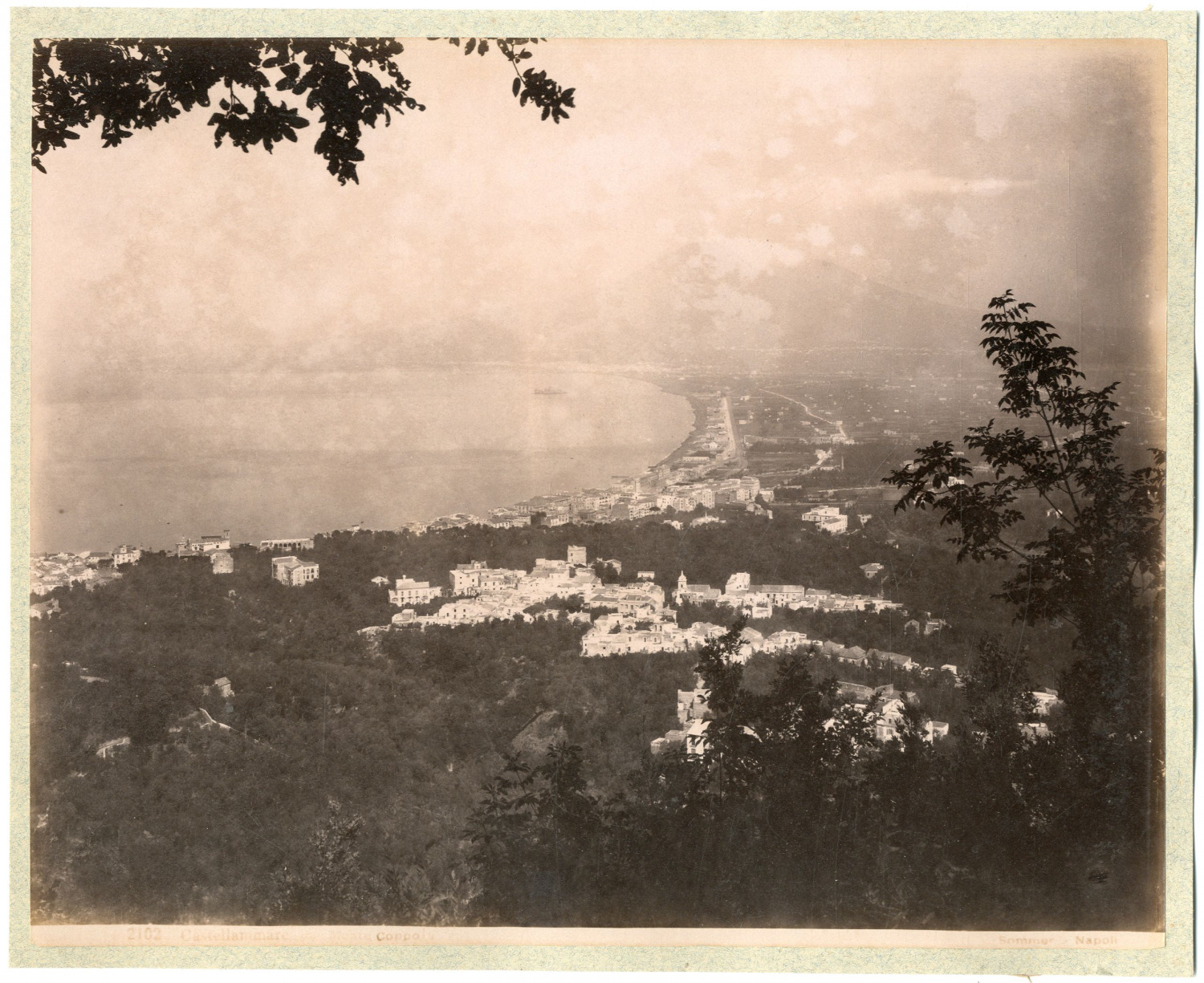 Sommer Giorgio, Italy, Castellammare di Stabia, Campania Vintage albumen print