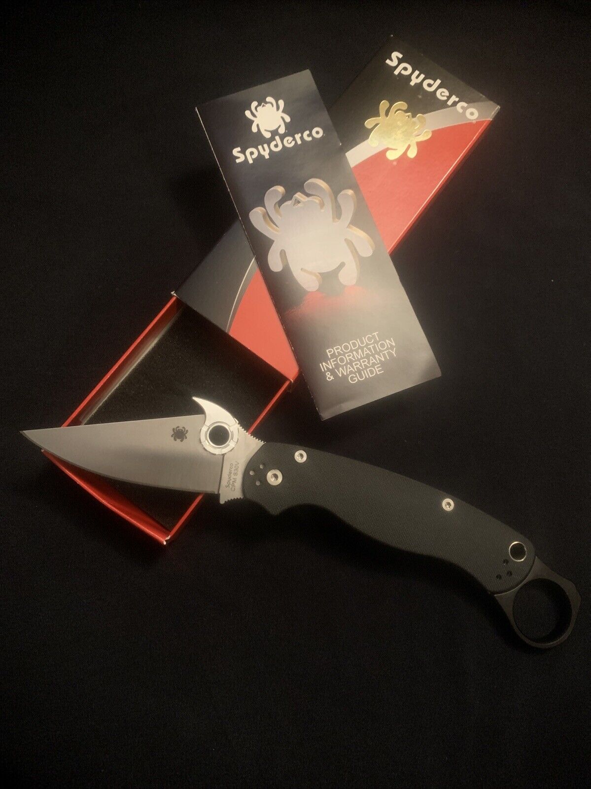 Spyderco C81GPDGY2 Folding Pocket Knife