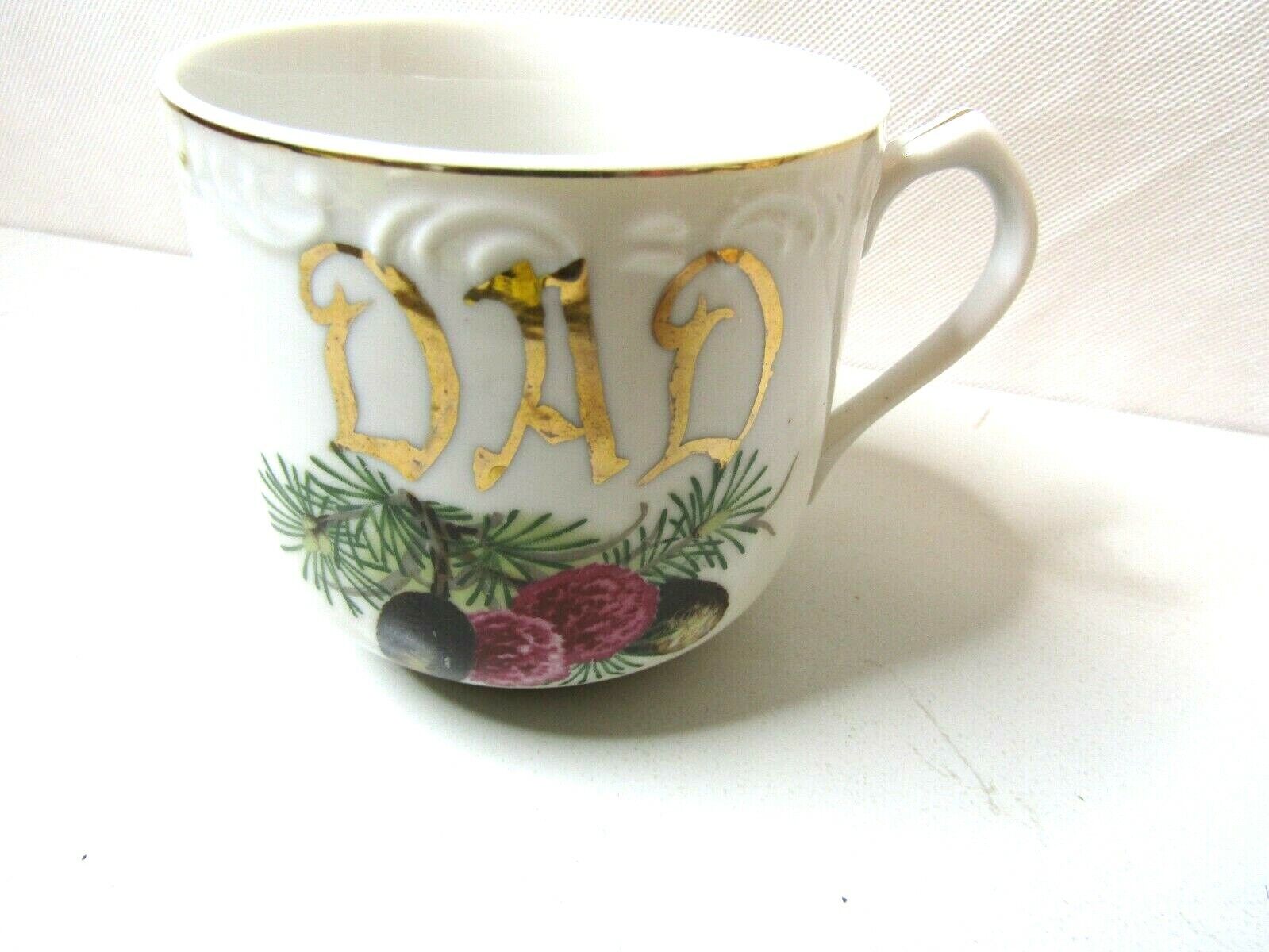 Vintage Dad Ceramic Large White Coffee Mug Cup