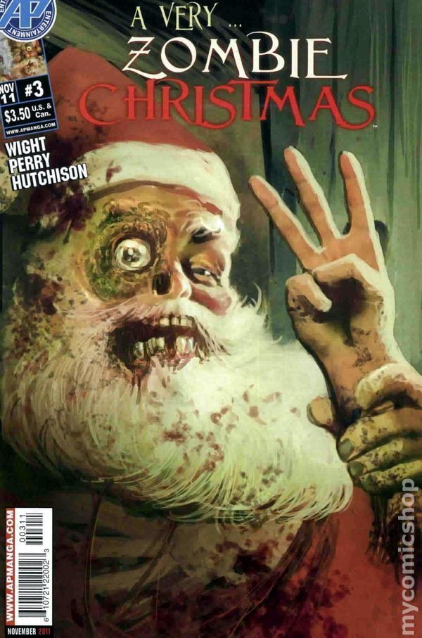Very Zombie Christmas #3 FN+ 6.5 2011 Stock Image