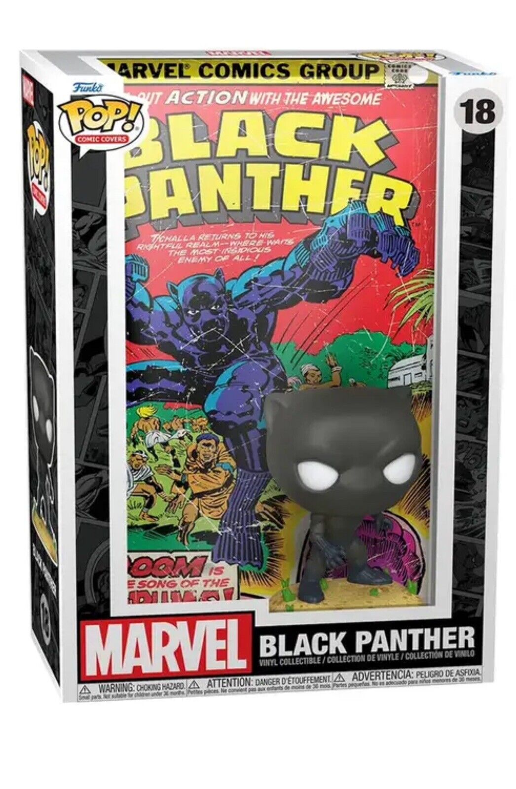 Funko Pop Comic Cover - Marvel - Black Panther #18