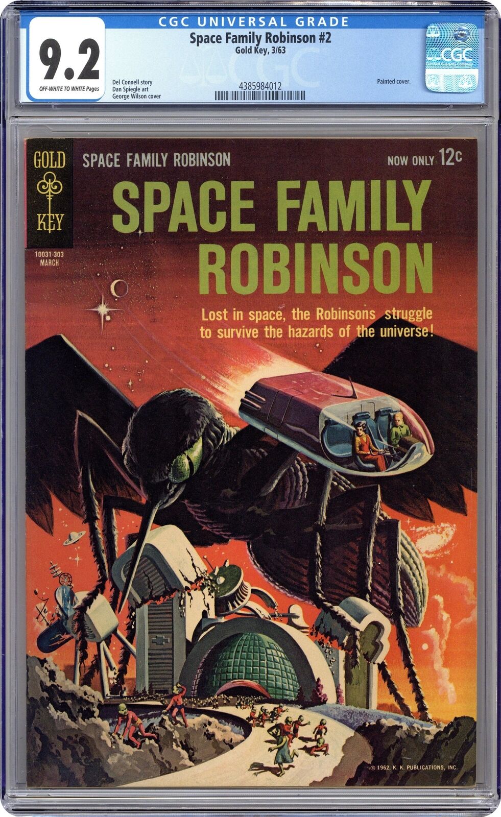 Space Family Robinson #2 CGC 9.2 1963 4385984012
