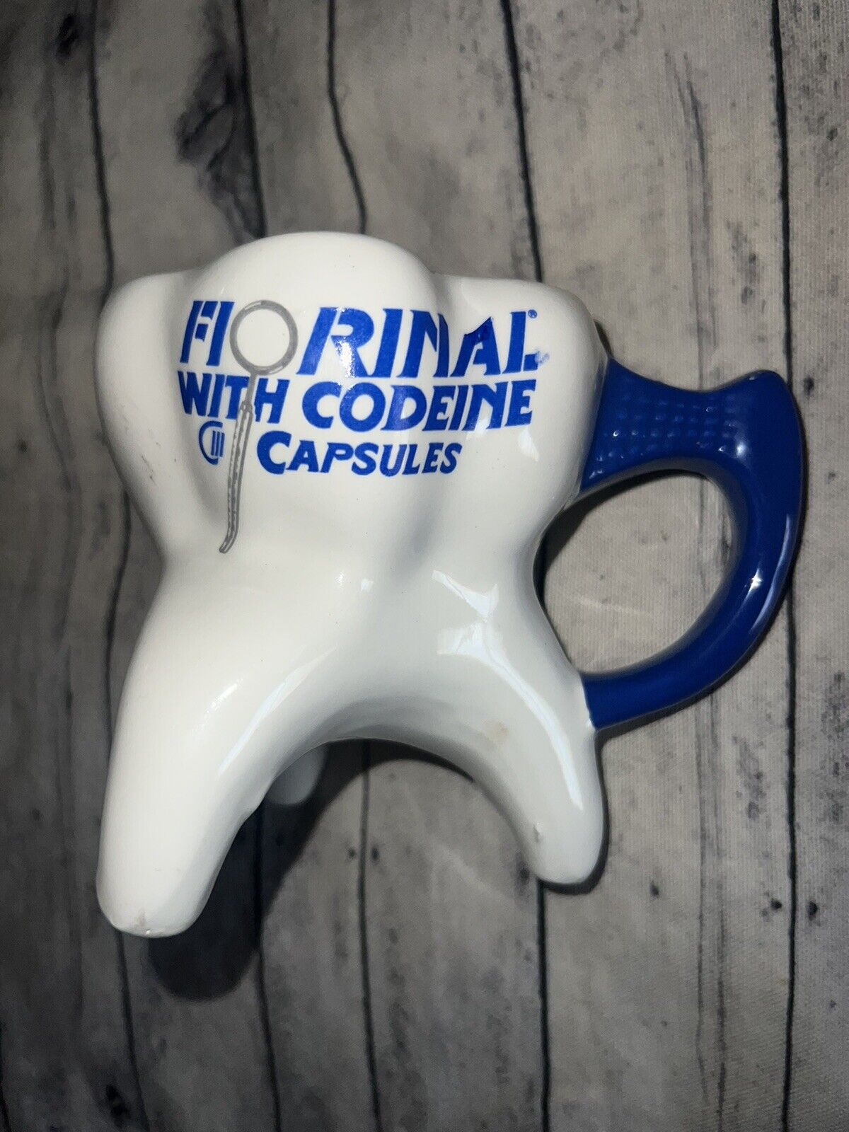 Florinal With Codeine Promotional Drug Tooth Mug