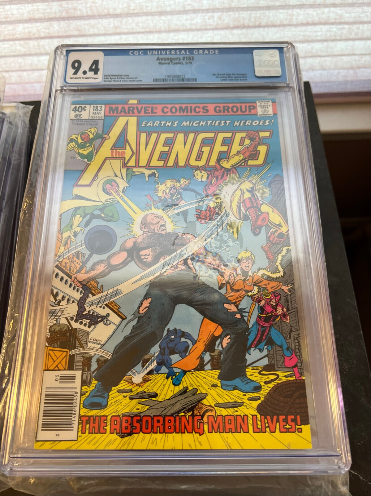 The Avengers #183 (1979) CGC 9.4