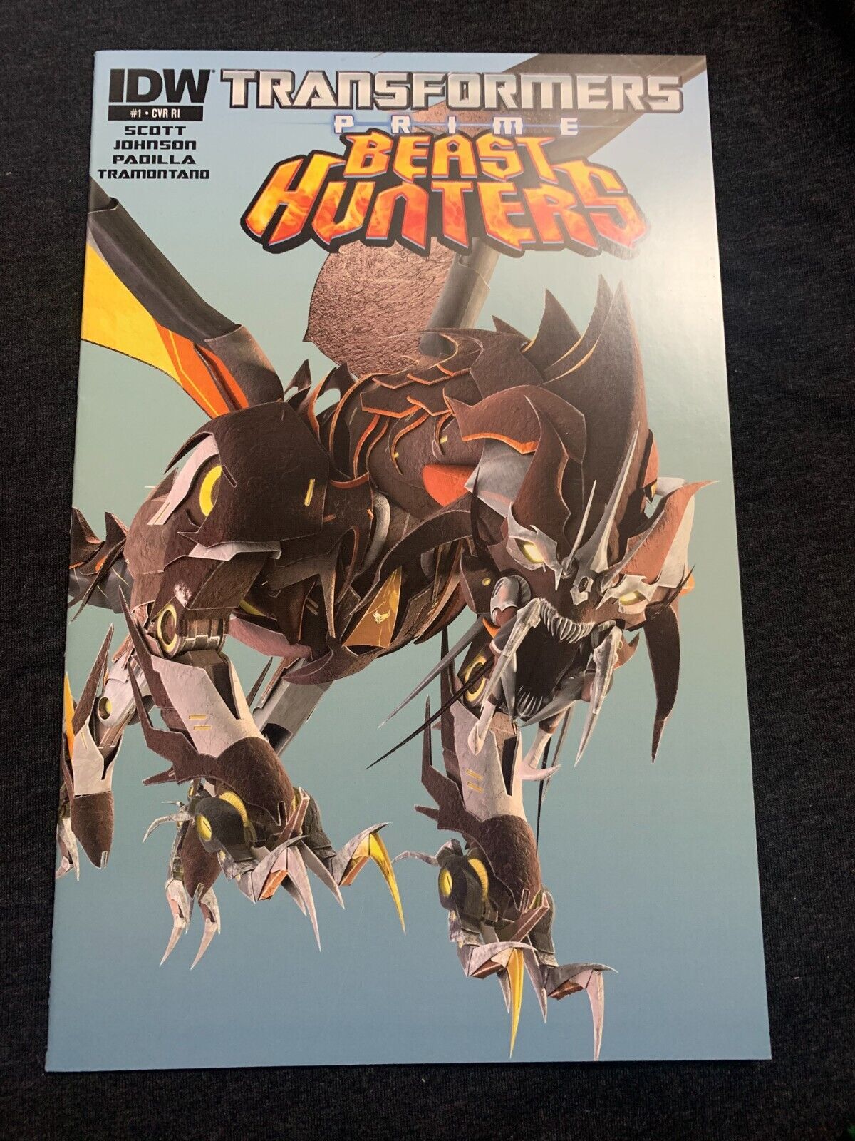 Transformers Prime Beast Hunters #1 Variant 1:10 Retailer Incentive IDW 2013