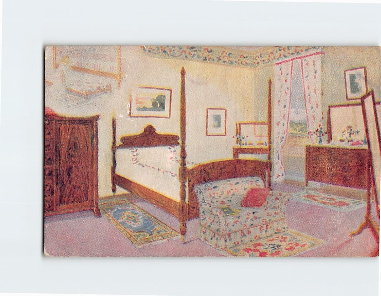 Postcard Bedroom, Forster Hegman & Co., Dayton, Ohio