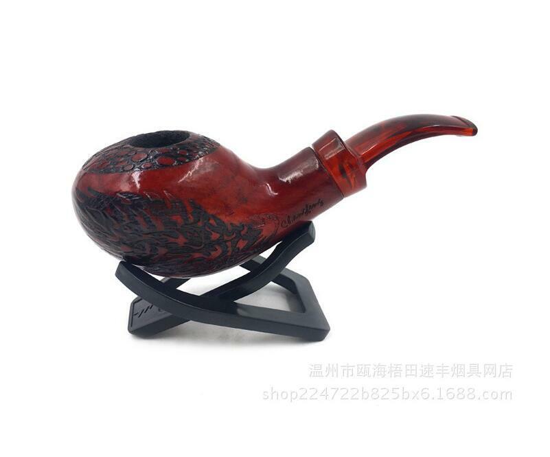 Collectible Durable Redwood Smoking Tobacco pipe Cigarette Smoke Pipes Gift