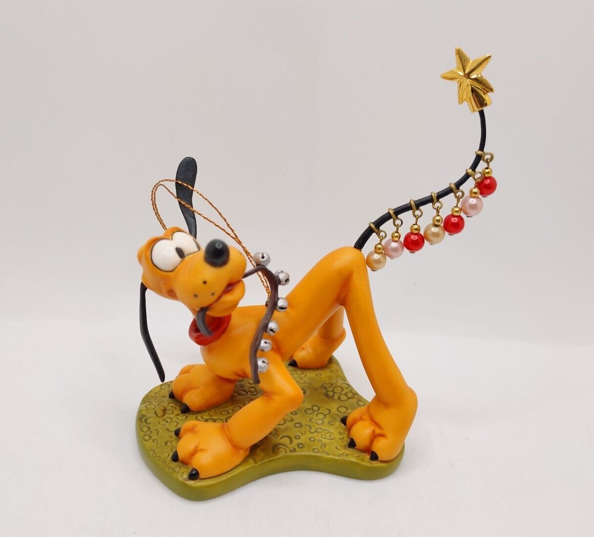 WDCC Pluto Ornament 1996 Pluto Helps Decorate Pluto\'s Christmas Tree With Box
