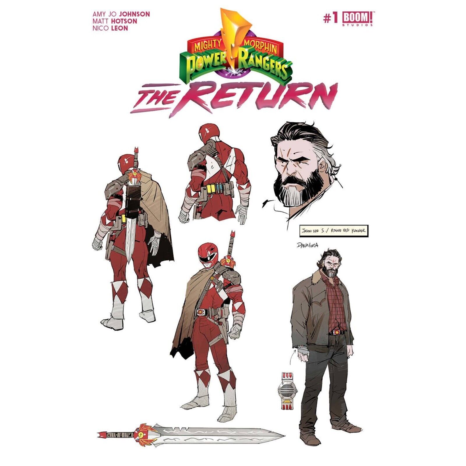 MMPR: The Return (2024) 1 2 3 4 Variants | BOOM Studios | COVER SELECT