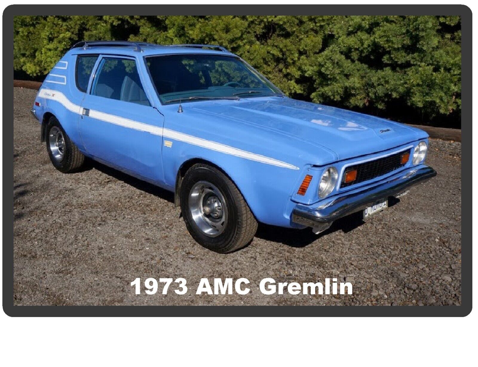 1973 AMC Gremlin Auto Refrigerator / Tool Box Magnet