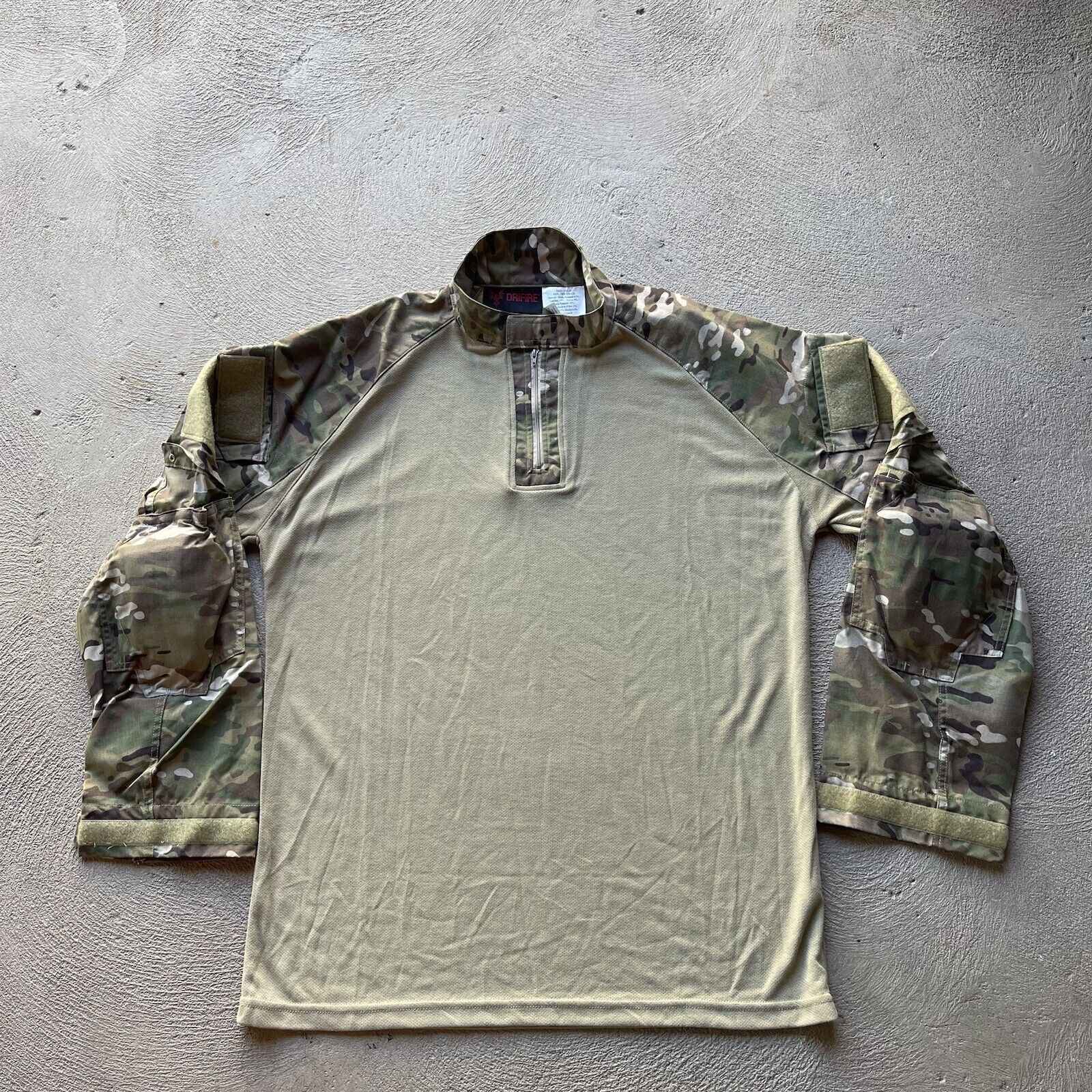 Drifire Shirt 2XL Regular Combat FR Flame Resistant Multicam OCP Military Army