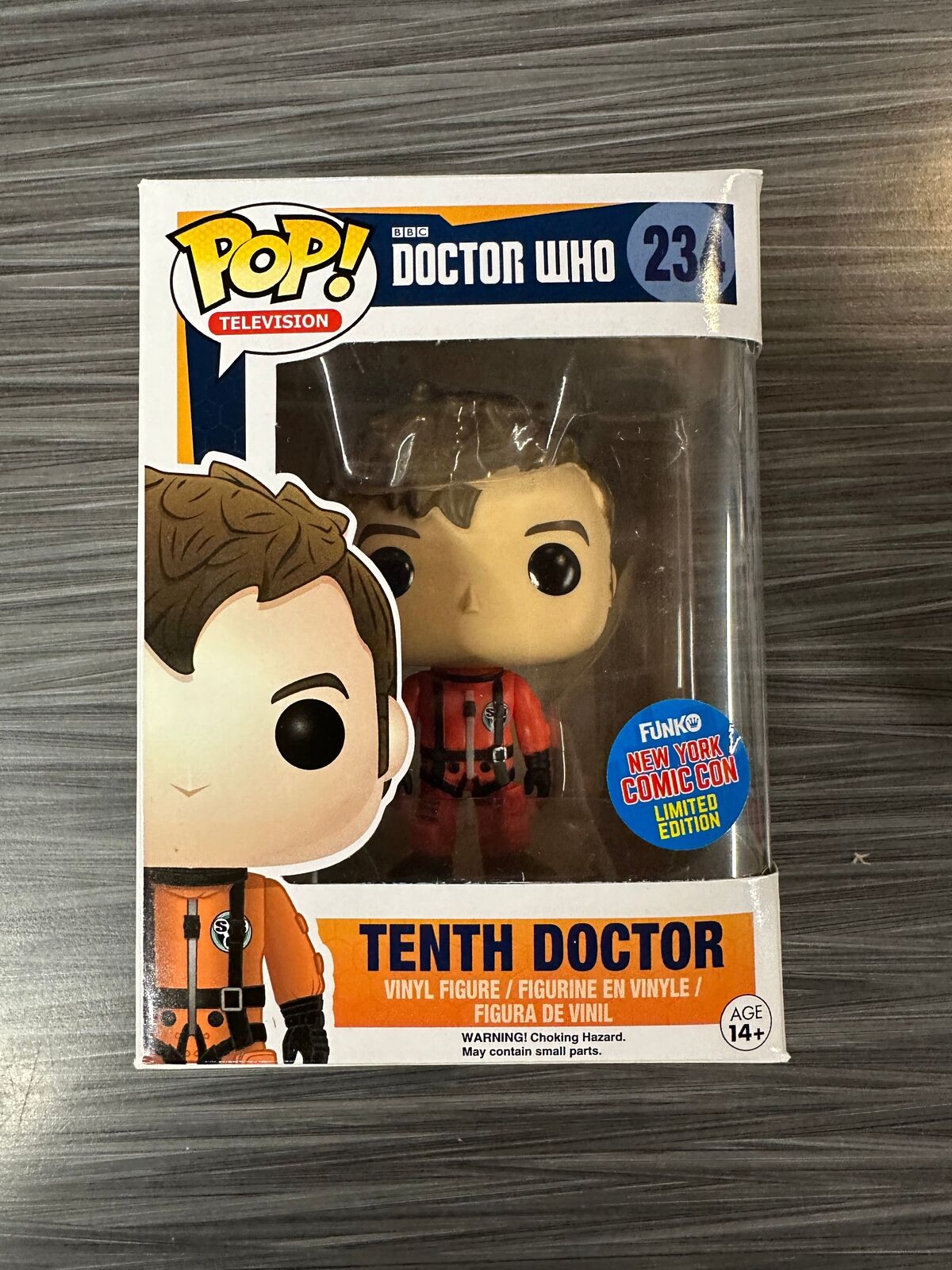 Funko POP Television: Doctor Who - Tenth Doctor (2015 NYCC)(Damaged Box) #234