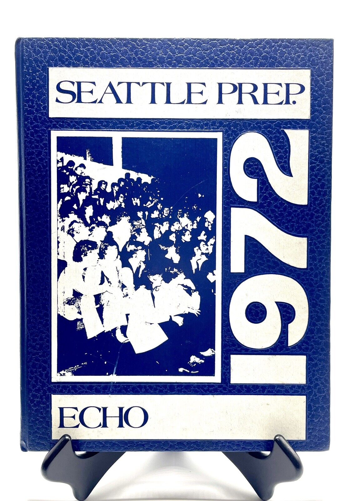 Seattle Preparatory 1972 Echo Yearbook Prep Jesuit School North Capitol Hill