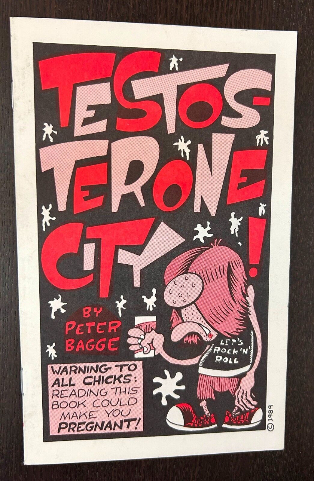 TESTOSTERONE CITY ASHCAN #1 (Starhead Comix 1994) -- Peter Bagge -- VF/NM