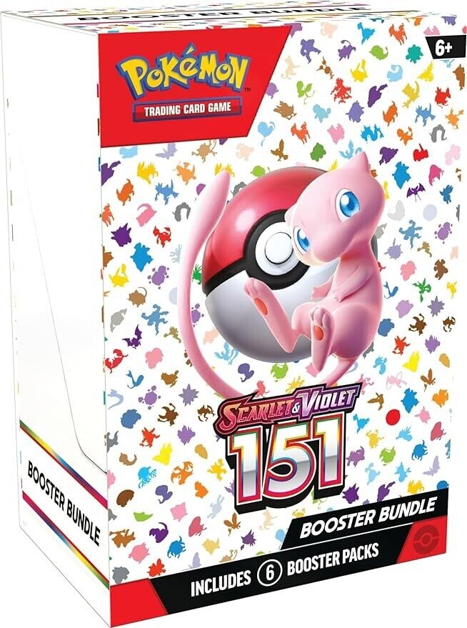 Pokemon 151 FR EV3.5 Bundle 6 Boosters Sealed New