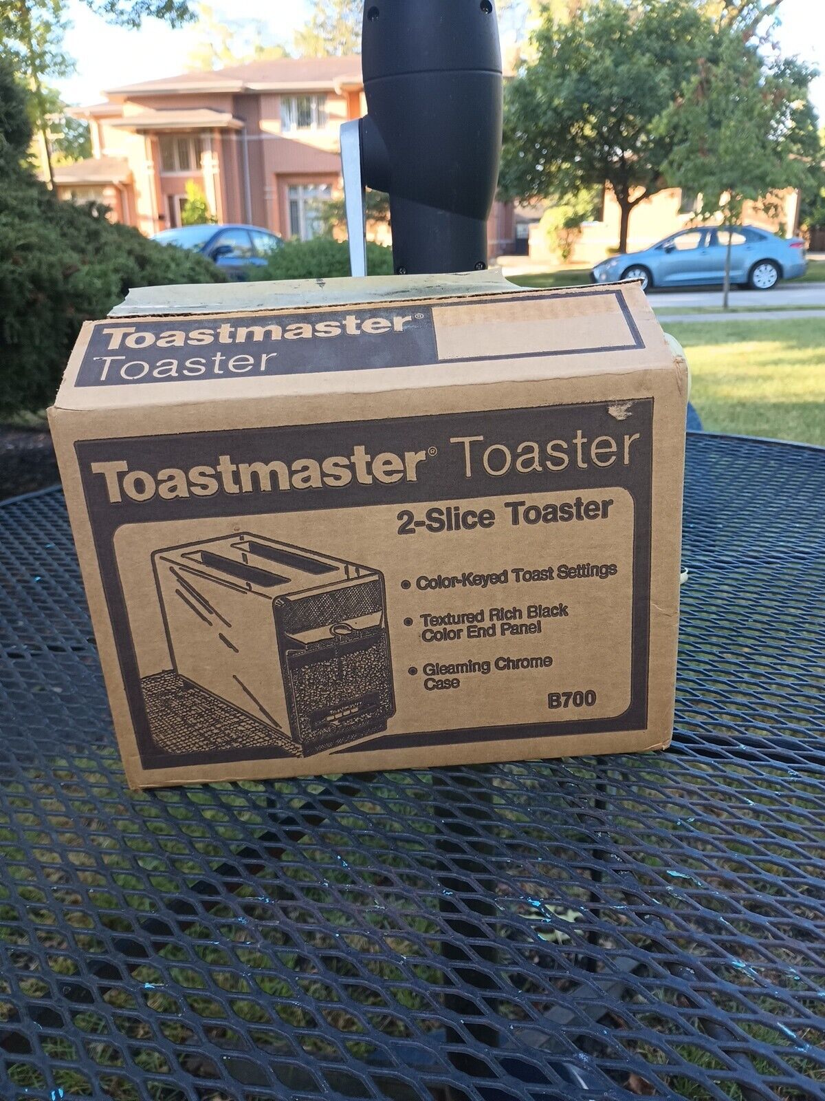 Vintage  Toastmaster Toaster B700 New In Box Never Used