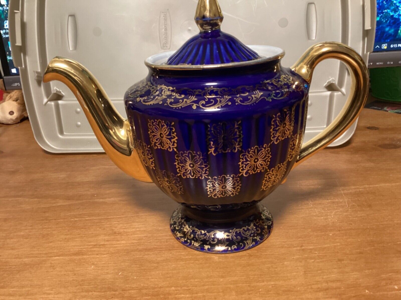 antique beautiful tea pot