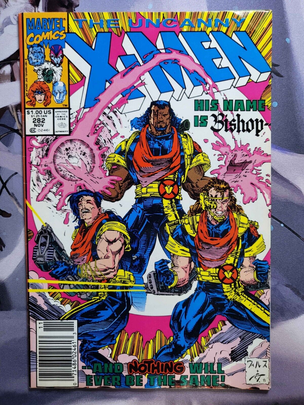 The Uncanny X-Men #282 (1992), 1st App. of Bishop VG+ 