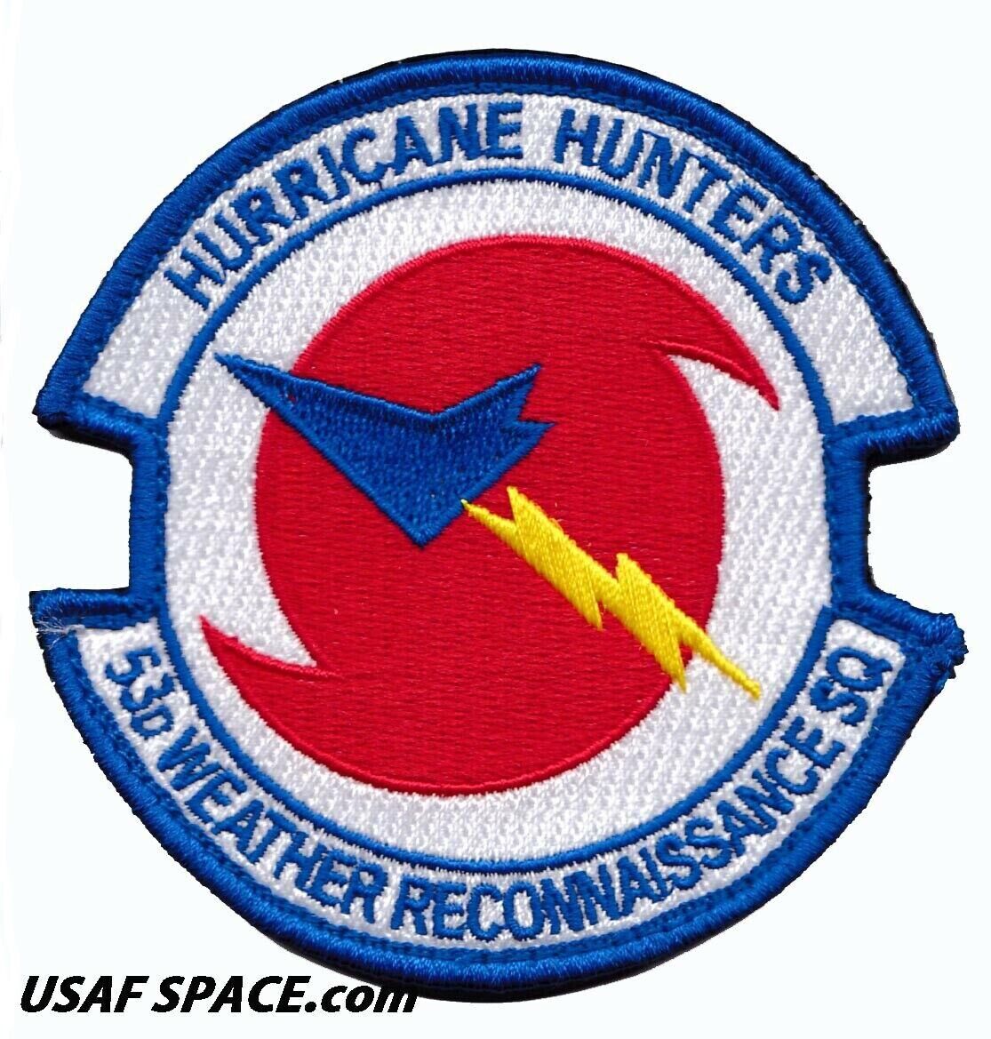 USAF 53rd WEATHER RECONNAISSANCE SQ -HURRICANE HUNTERS- Keesler AFB -VEL PATCH