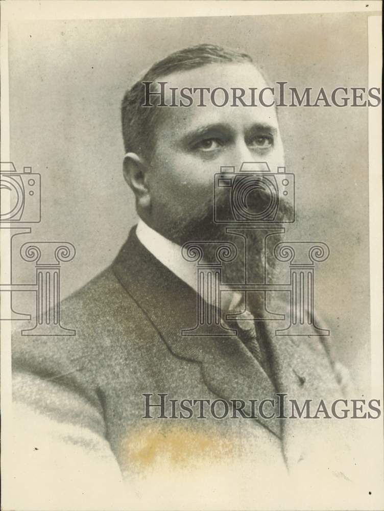 1924 Press Photo Professor Albert Calmette who invented the vaccine \