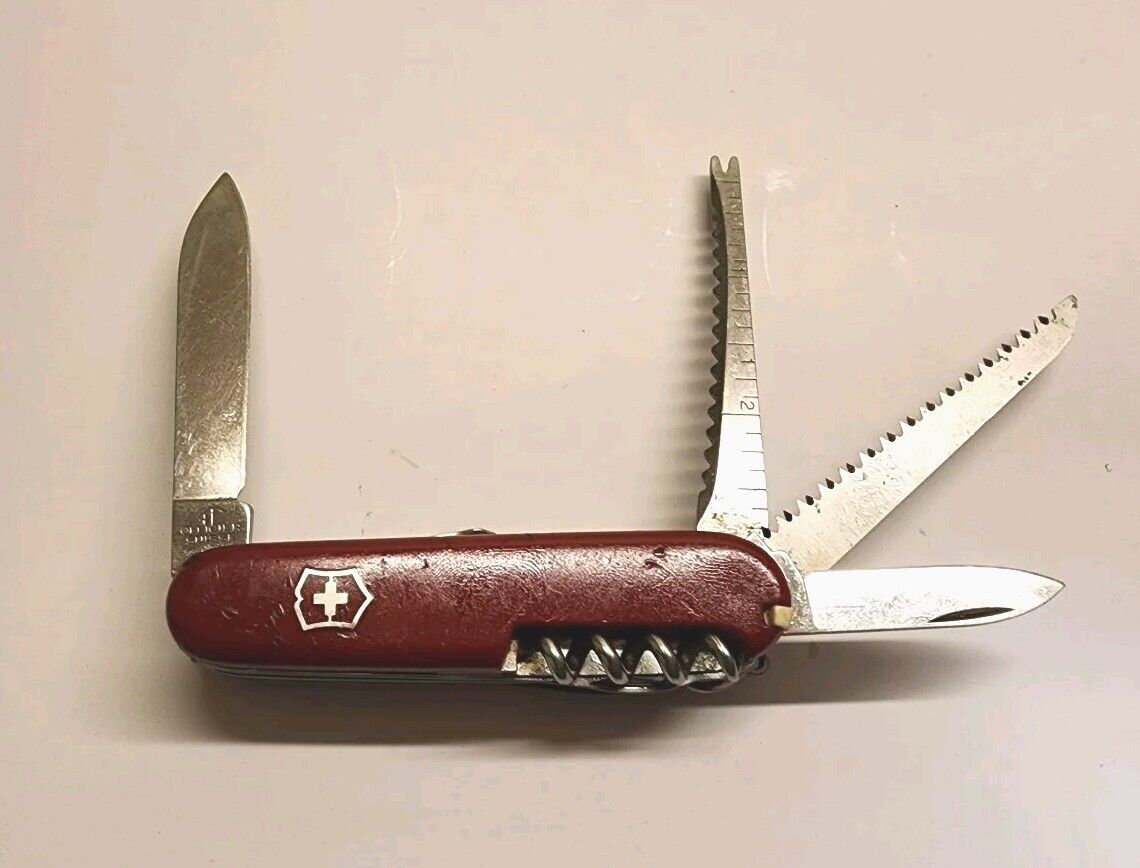 Vintage Officier Suisse Rostfrei Victorinox Swiss Army Knife 