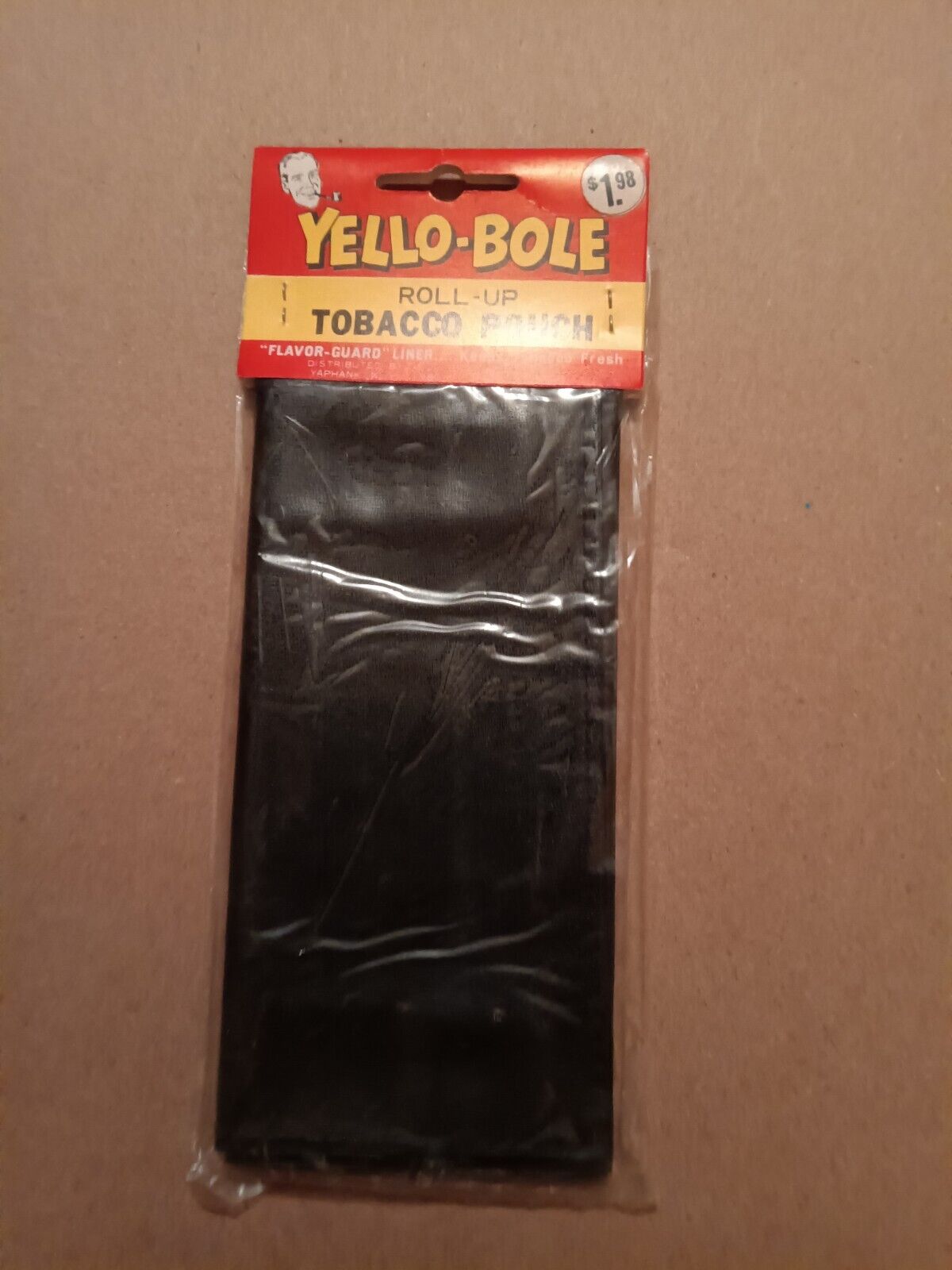 Vintage Yello Bole Loose Leaf Tobacco Pouch Pipe Accessory ~ Japan