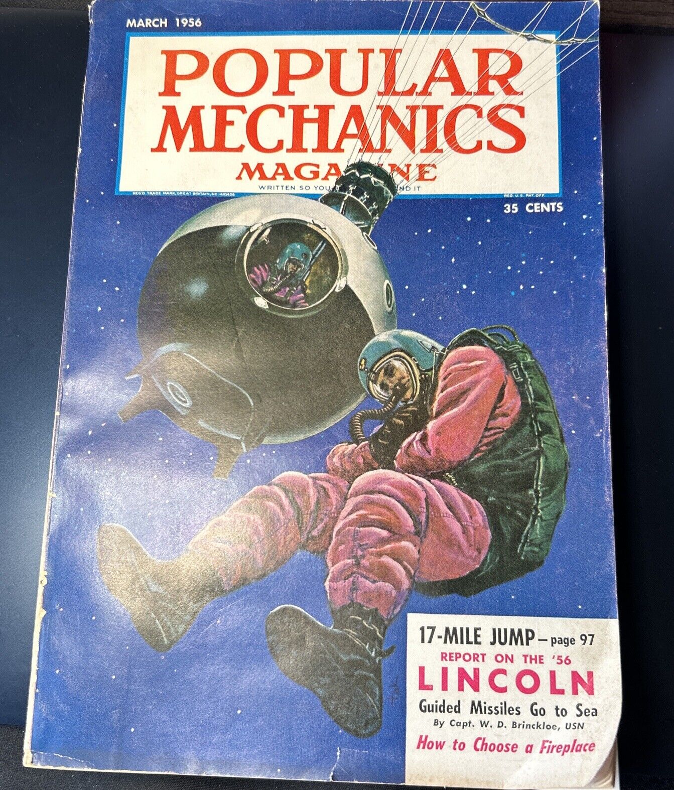 Popular Mechanics Published March  1956 Magazine Complete