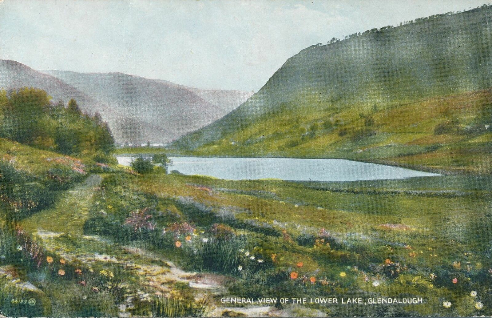 GLENDALOUGH - The Lower Lake General View - County Wicklow - Ireland