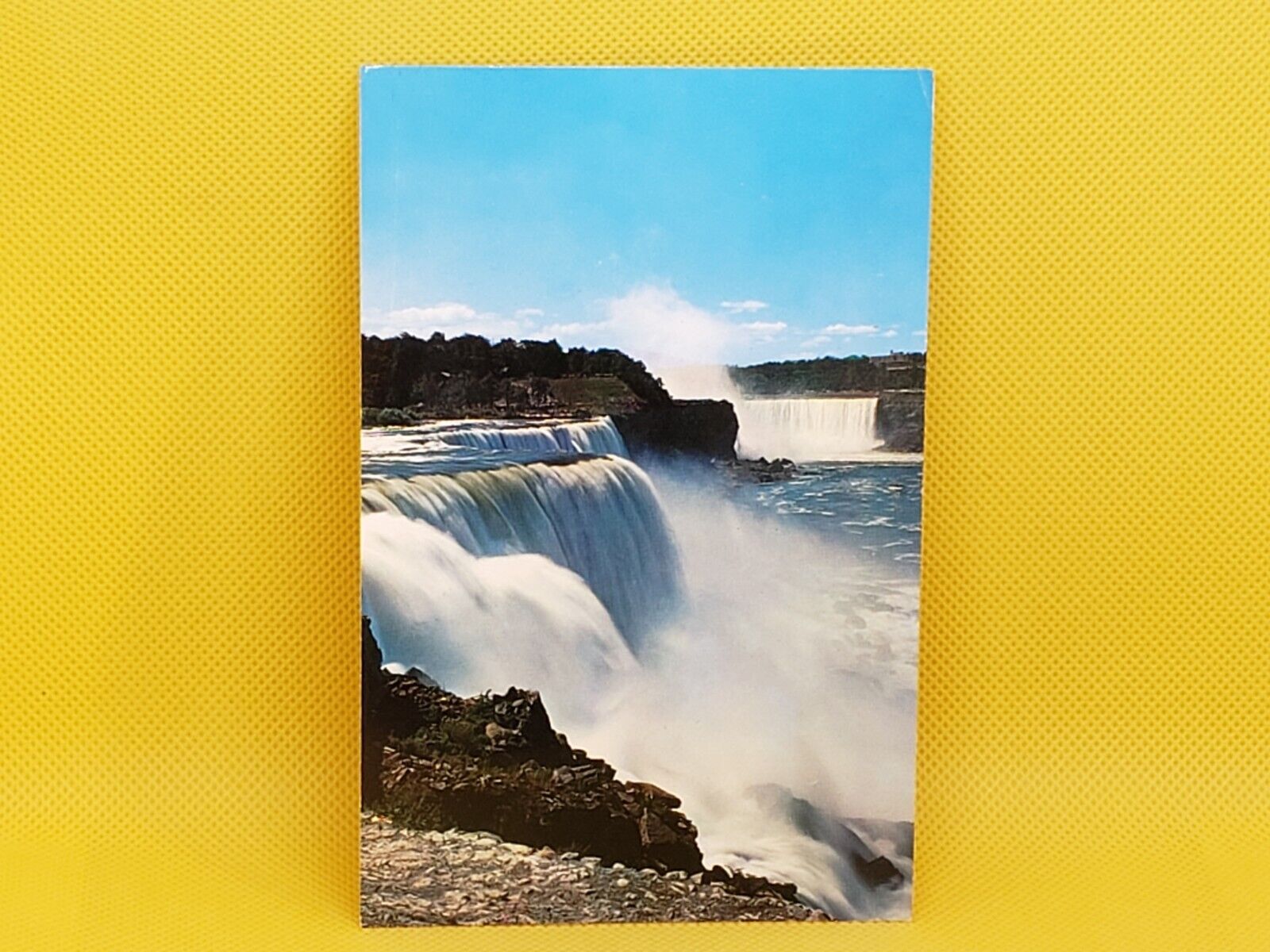 American Falls Prospect Point Horseshoe Falls Niagara Falls Canada Postcard #148