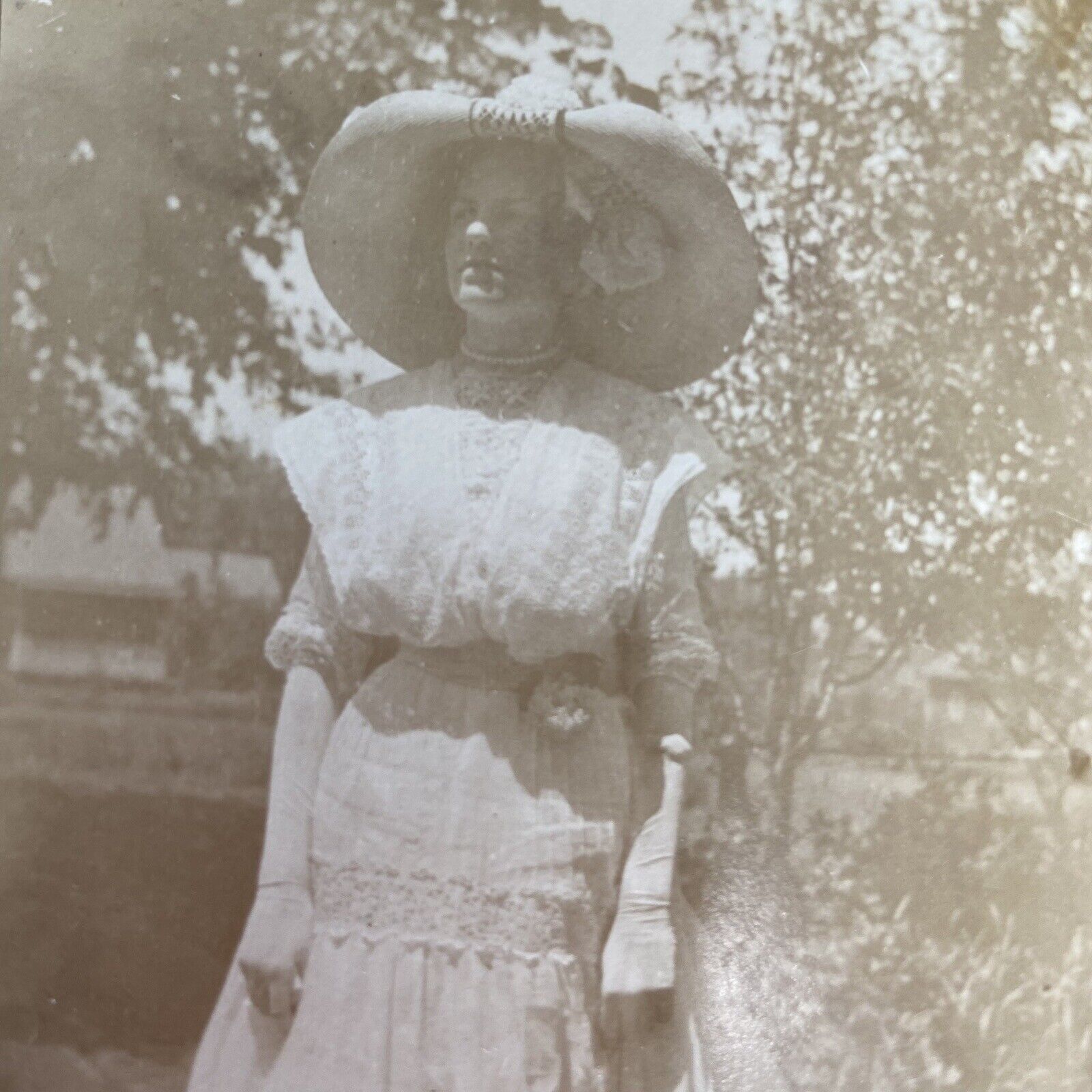 Postcard Real Photo Named 15 Year Old Pretty Girl AZO Stamp Box 1904-1918 RPPC