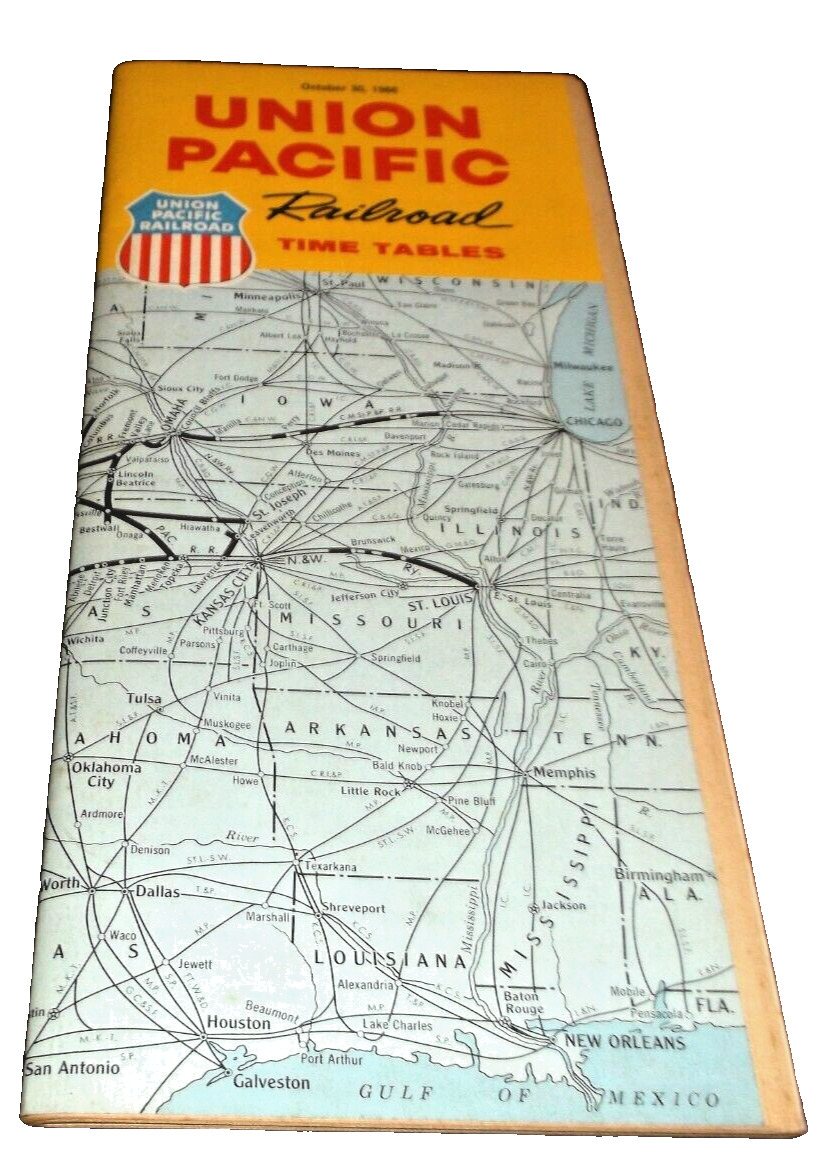 OCTOBER 1966 UNION PACIFIC SYSTEM PUBLIC TIMETABLE