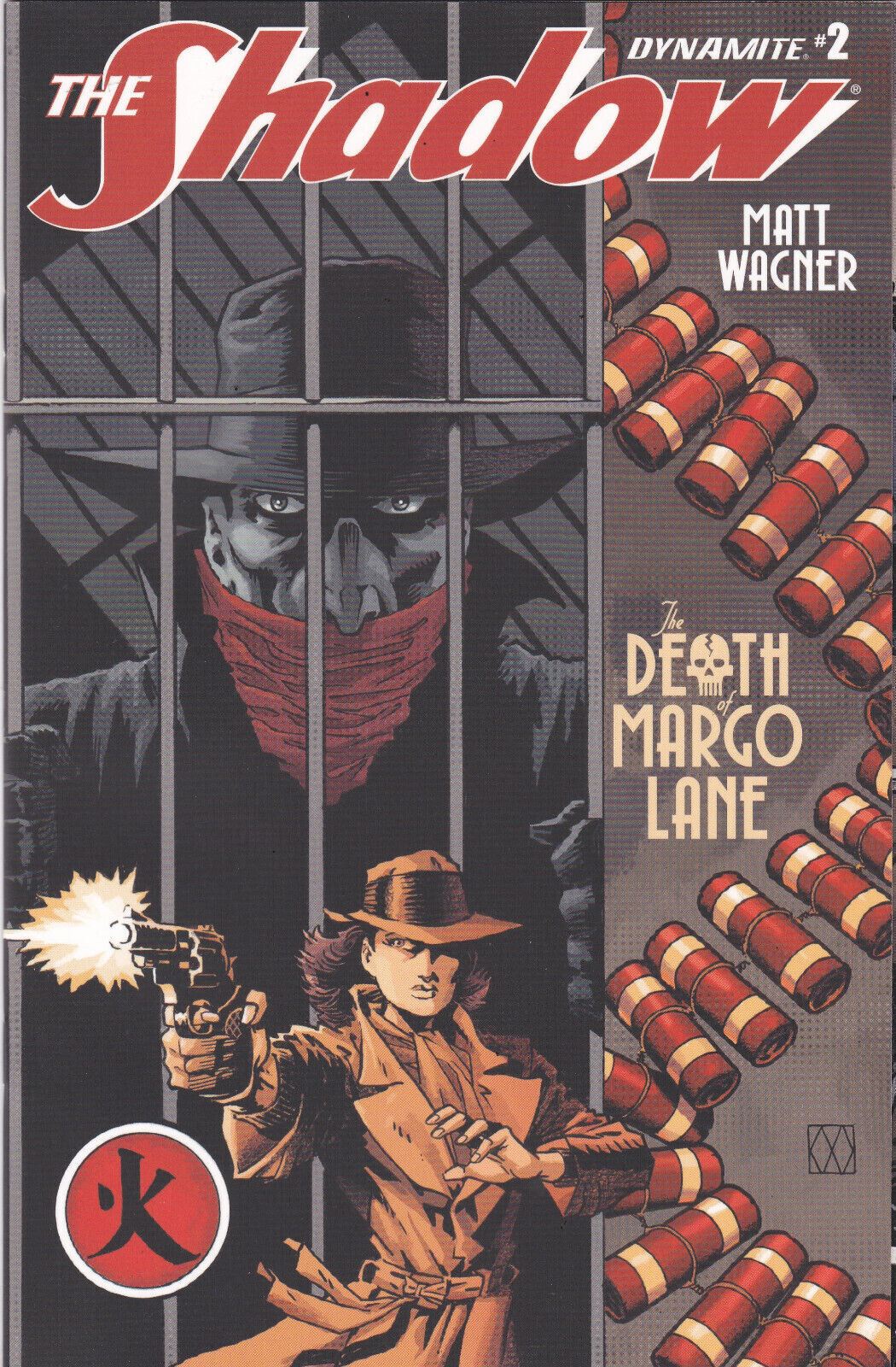 The Shadow The Death of Margo Lane # 2 (Dynamite, 2016) 1st Print,High Grade