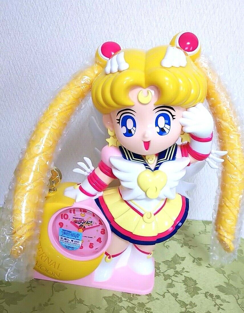 Rare Very precious SEIKO Alarm Clock   Pretty Soldier Sailor Moon   In Japan