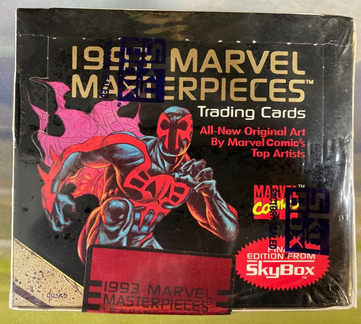 1993 MARVEL MASTERPIECES Sealed Booster Box