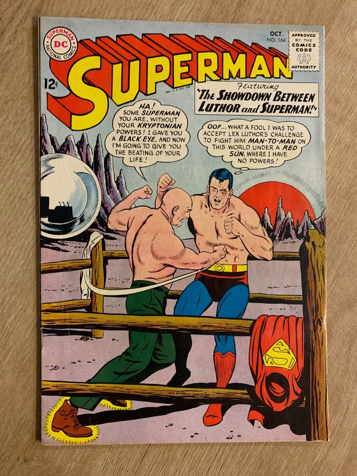 Superman #164 - Oct 1963 - Vol.1 - DC - Silver Age - 6.0 FN