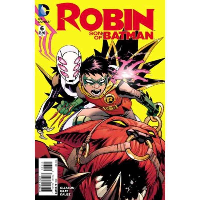 Robin: Son of the Batman (2015 series) #6 in Near Mint condition. DC comics [y*