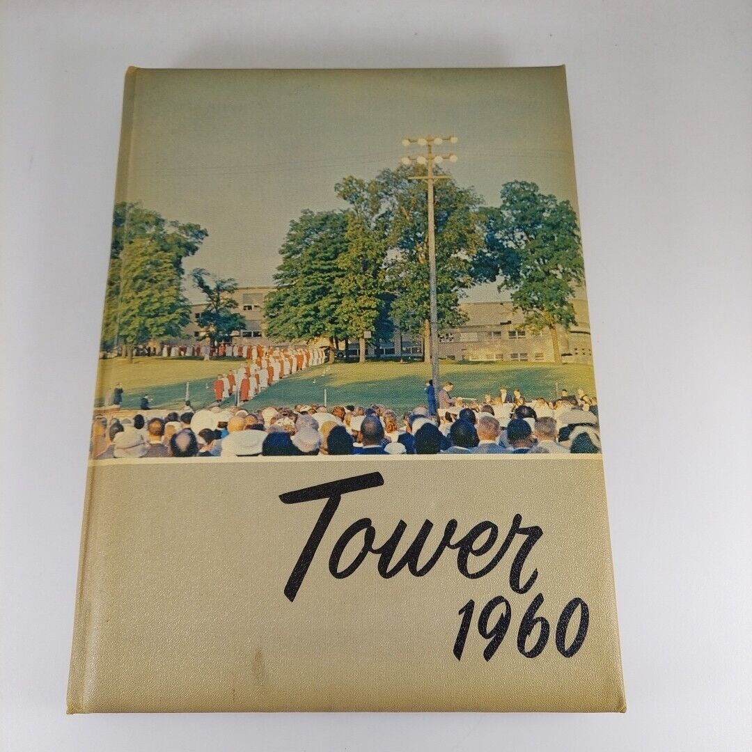 Urbana High School Tower 1960 Yearbook Annual Urbana Ohio