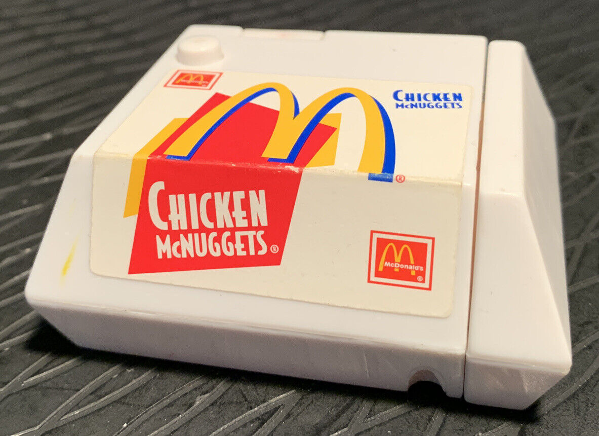 Chicken Nuggets Box McDonald\'s 1999 Happy Meal Toy