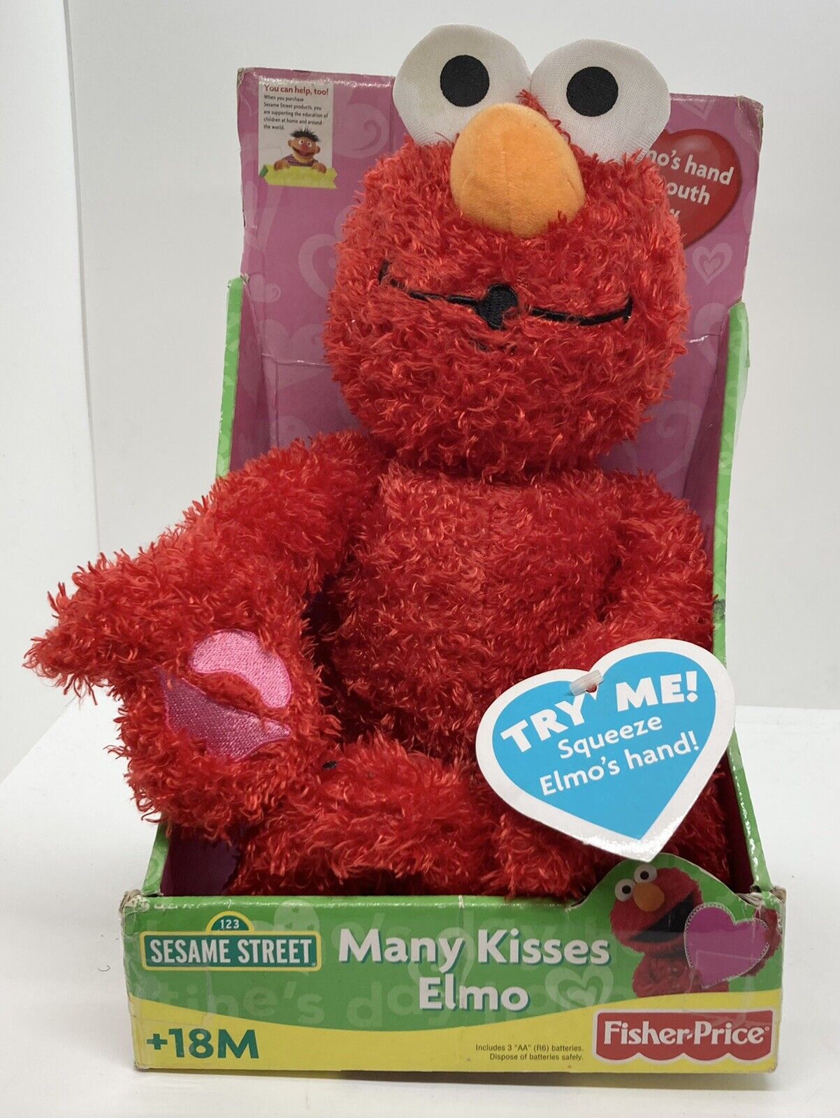 2007 New Fisher-Price Many Kisses Elmo NEW In Box NIB