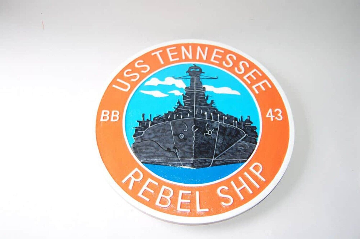 USS Tennessee BB-43 Plaque
