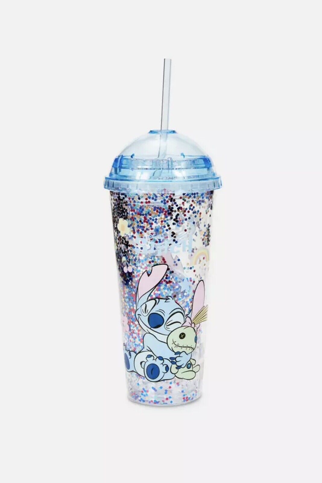 *LIMITED* Disney Stitch Glitter Sparkle Tumbler Cup