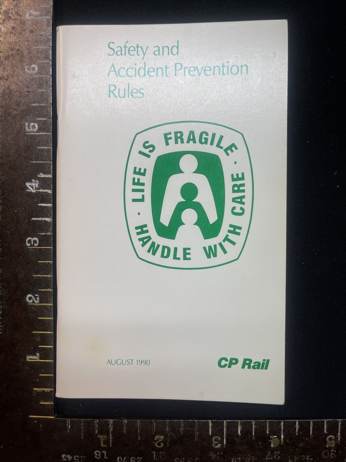 Vintage 1990 Canadian Pacific Railway Safty And Accident Prevention Rules