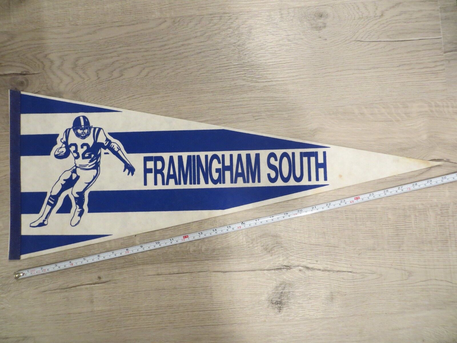 Framingham South Massachusetts High School Mass MA Felt Pennant Flag Football