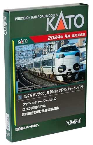 KATO N Gauge 287series Panda Kuroshio Smile Adventure Train 10-1847 Model Train