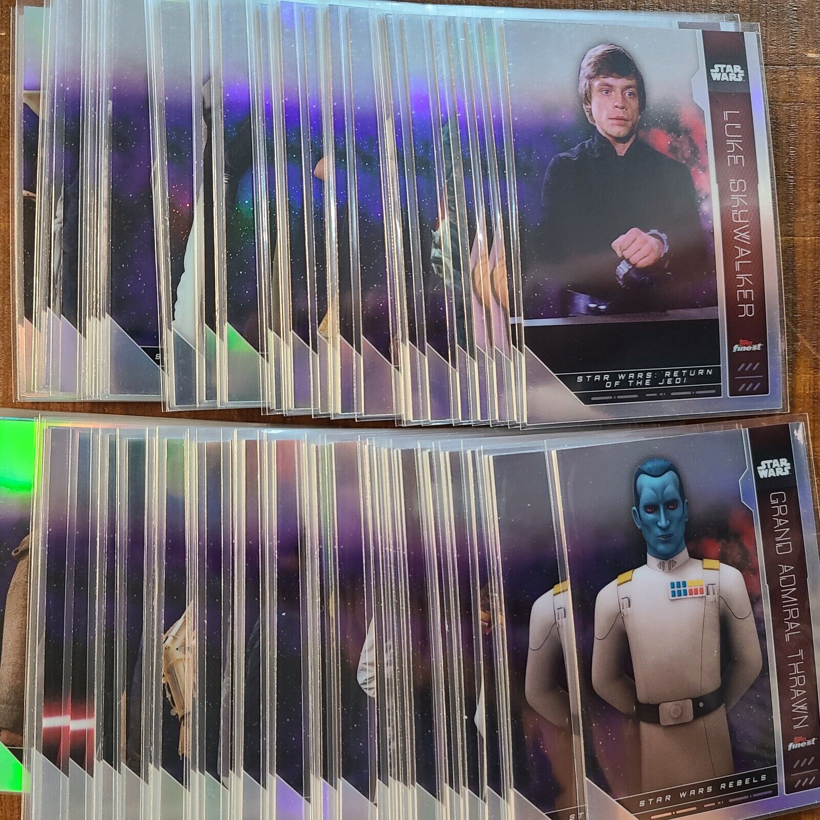 2023 Topps Star Wars Finest Pick Your Card REFRACTOR Fill Your Set 1-100