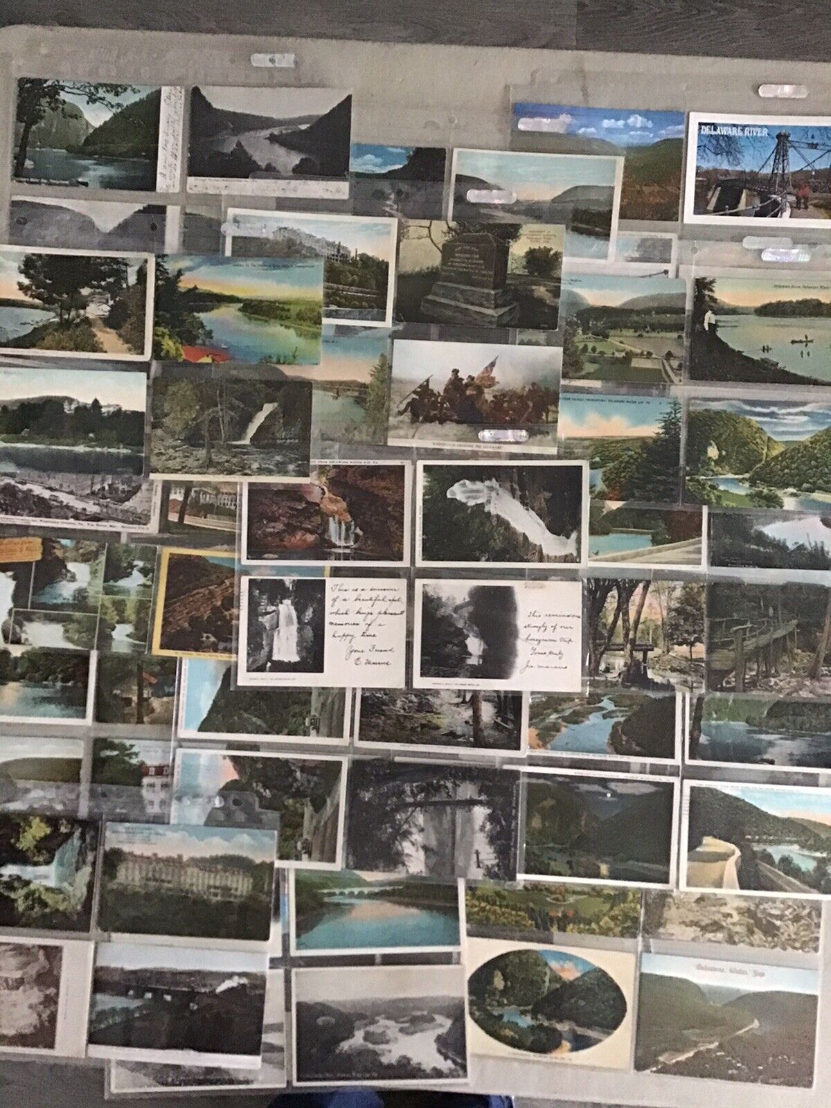 Delaware Water Gap Postcard Collection Lot of 100 Postcards Delaware River