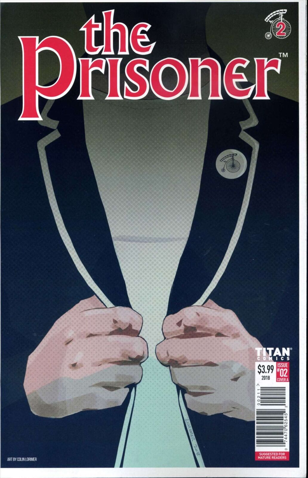 Prisoner, The: The Uncertainty Machine #2A VF/NM; Titan | Based on TV Show - we