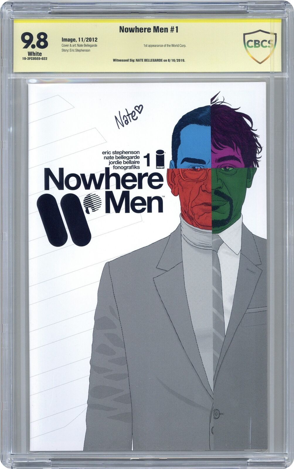 Nowhere Men 1A CBCS 9.8 SS 2012 19-3FC05E0-022