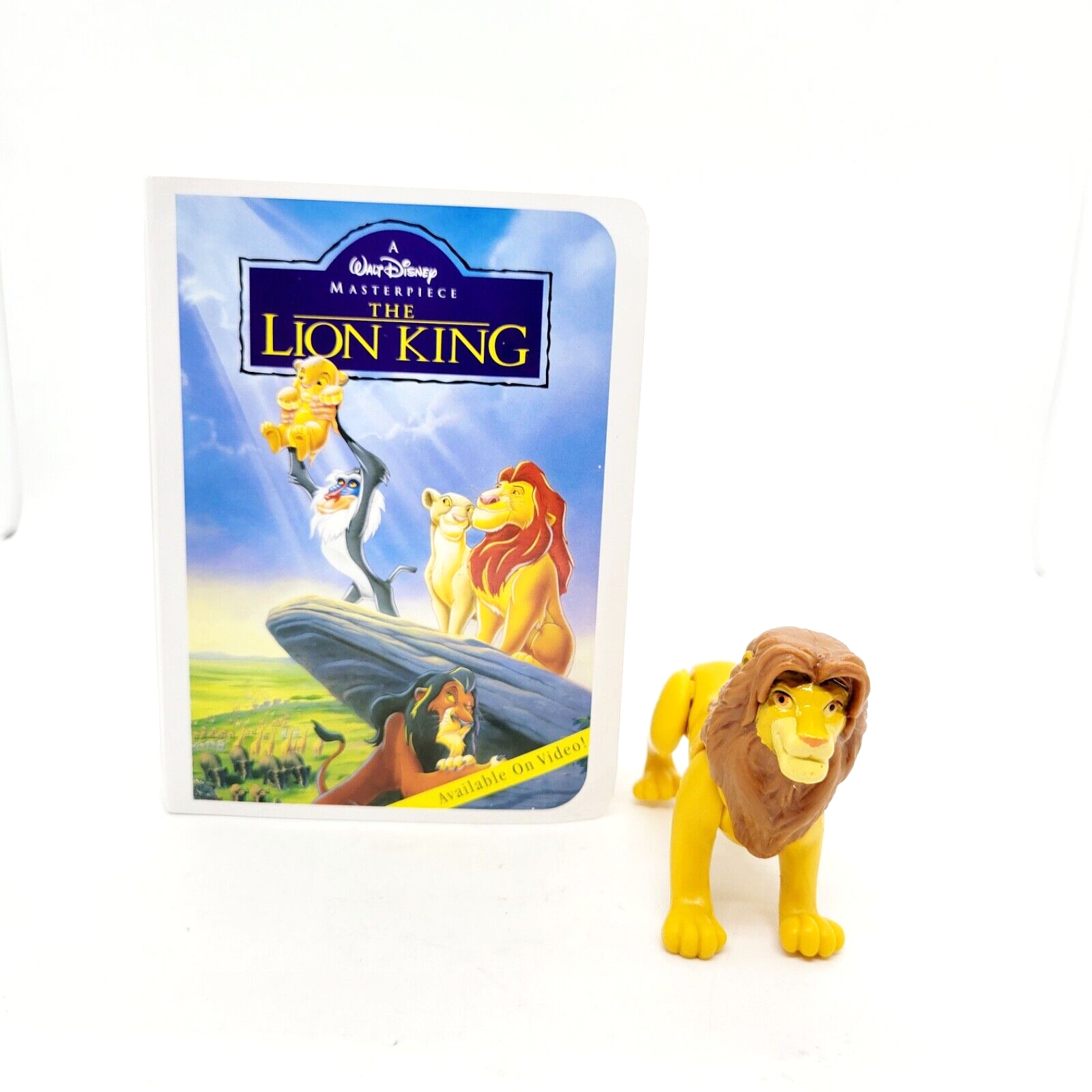 McDonald's Happy Meal Toy 1996 Disney Masterpiece The Lion King